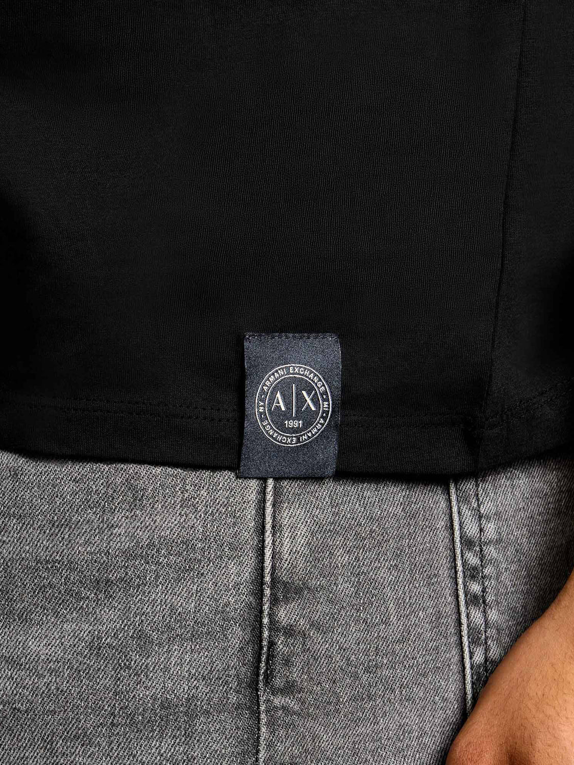 Armani Exchange T-shirt Uomo Nero