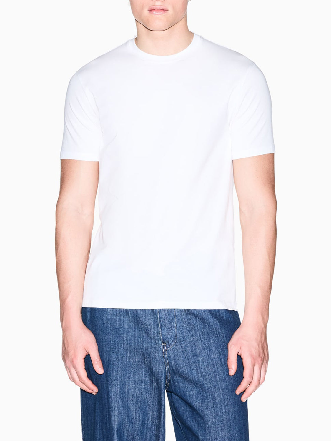Armani Exchange T-shirt Uomo Bianco ottico