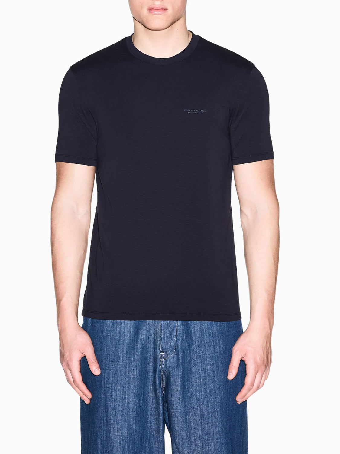 Armani Exchange T-shirt Uomo Navy scuro