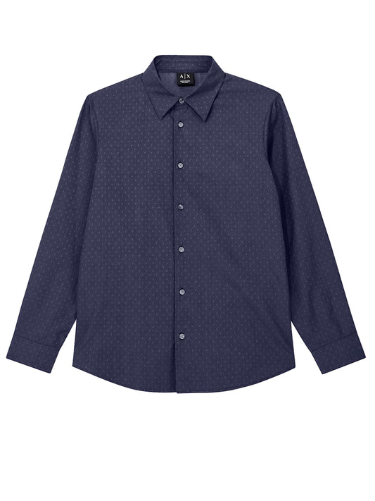 Armani Exchange Camicia Uomo Nero
