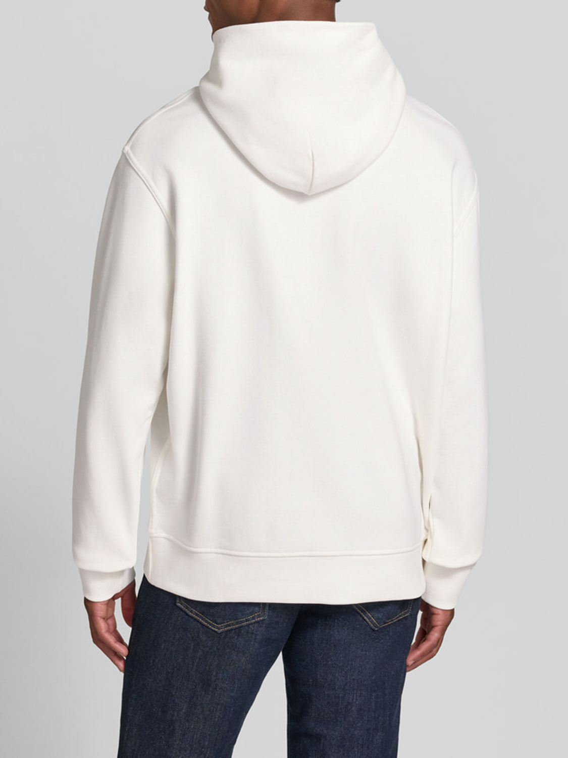 Armani Exchange Felpa Cappuccio Uomo Bianco ottico