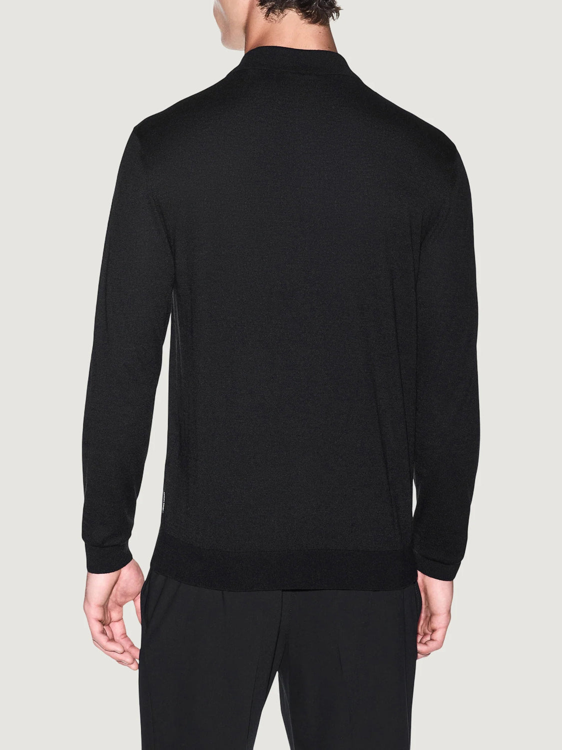 Armani Exchange Polo Uomo Grigio Scuro