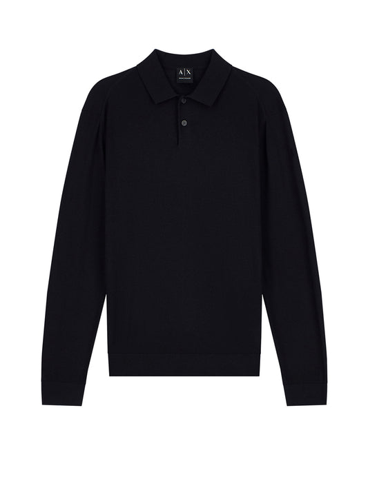 Armani Exchange Polo Uomo Nero