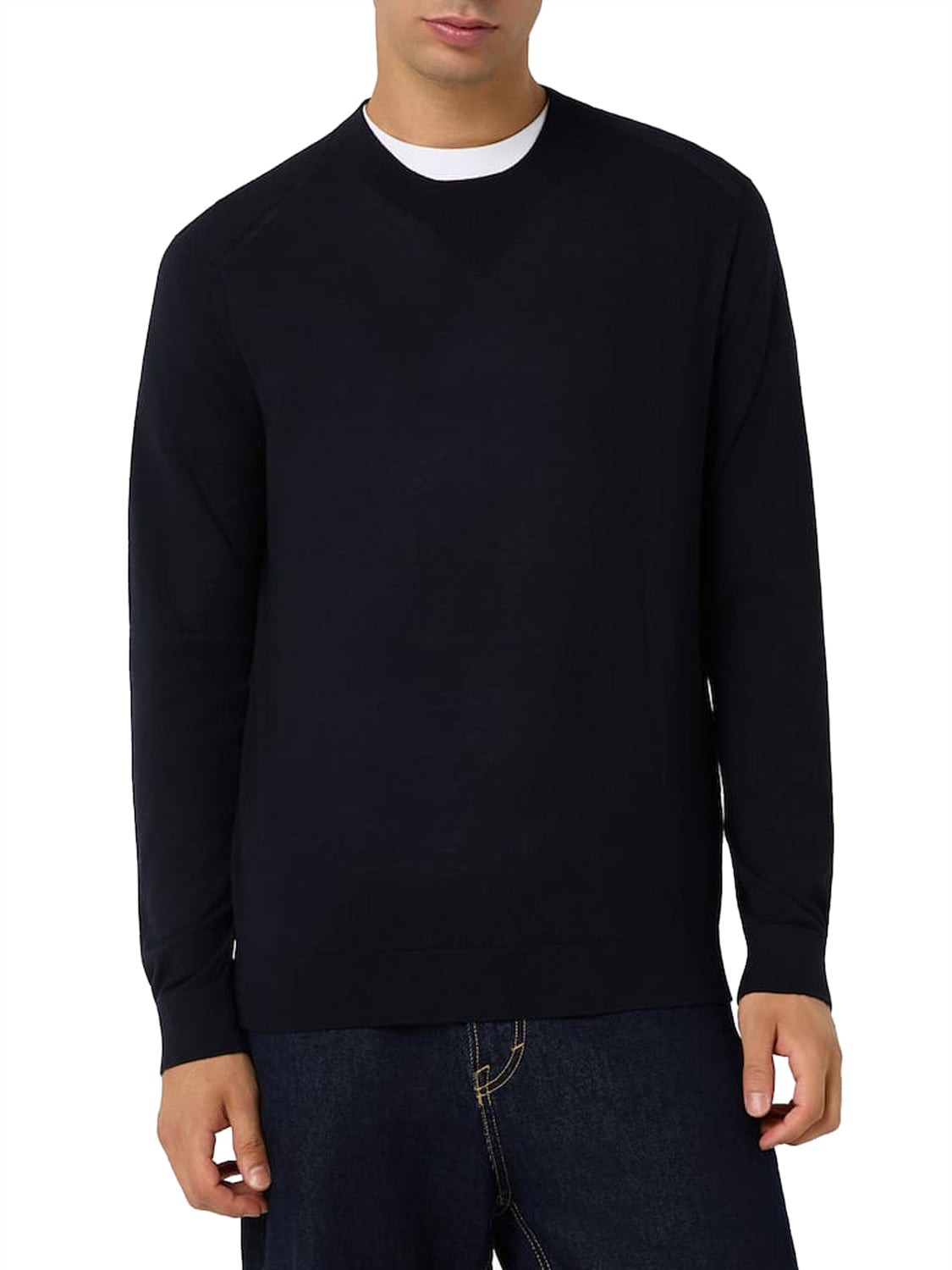 Armani Exchange Maglione Uomo Navy scuro