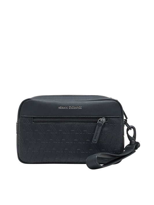 Armani Exchange Beauty case Uomo Nero