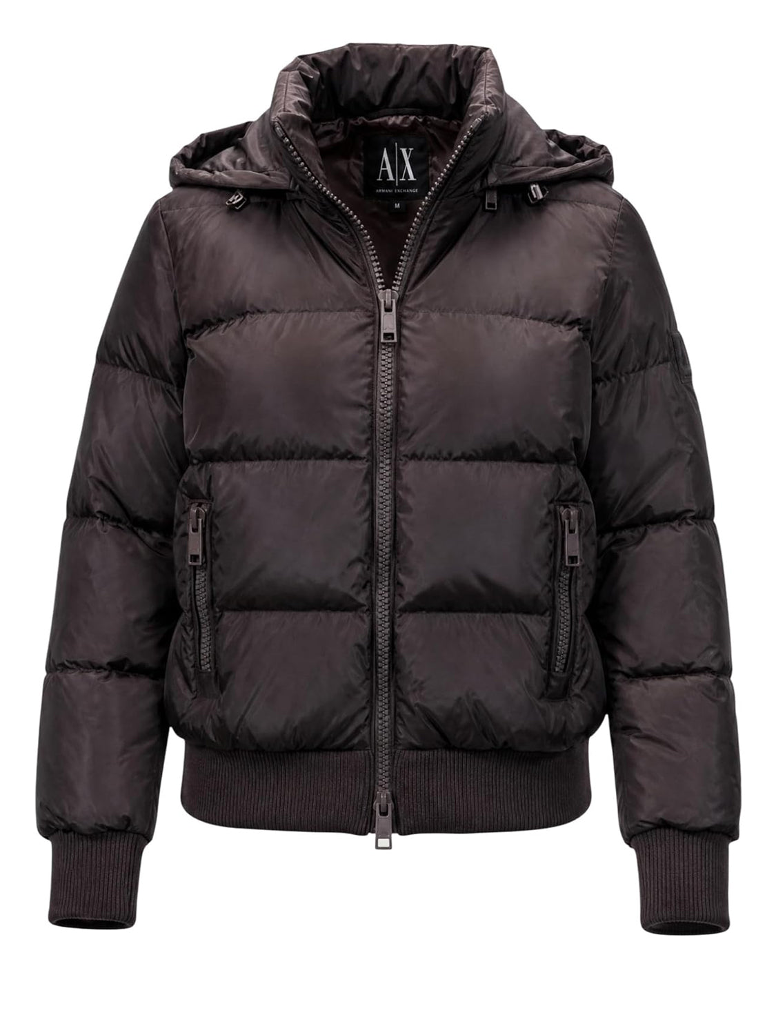 Armani Exchange Piumino Donna Marrone
