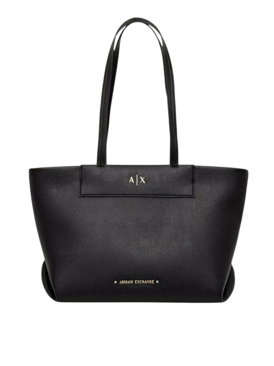 Armani Exchange Borsa a Mano Donna Nero