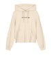 armani exchange felpa cappuccio donna beige 1773787