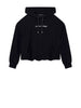 armani exchange felpa cappuccio donna nero 552288