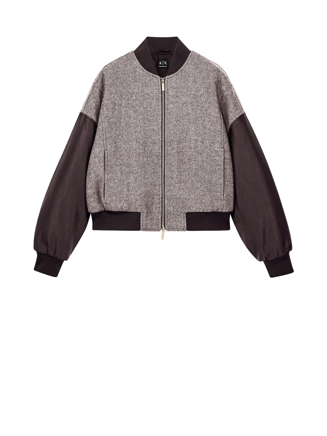 Armani Exchange Bomber Donna Beige scuro