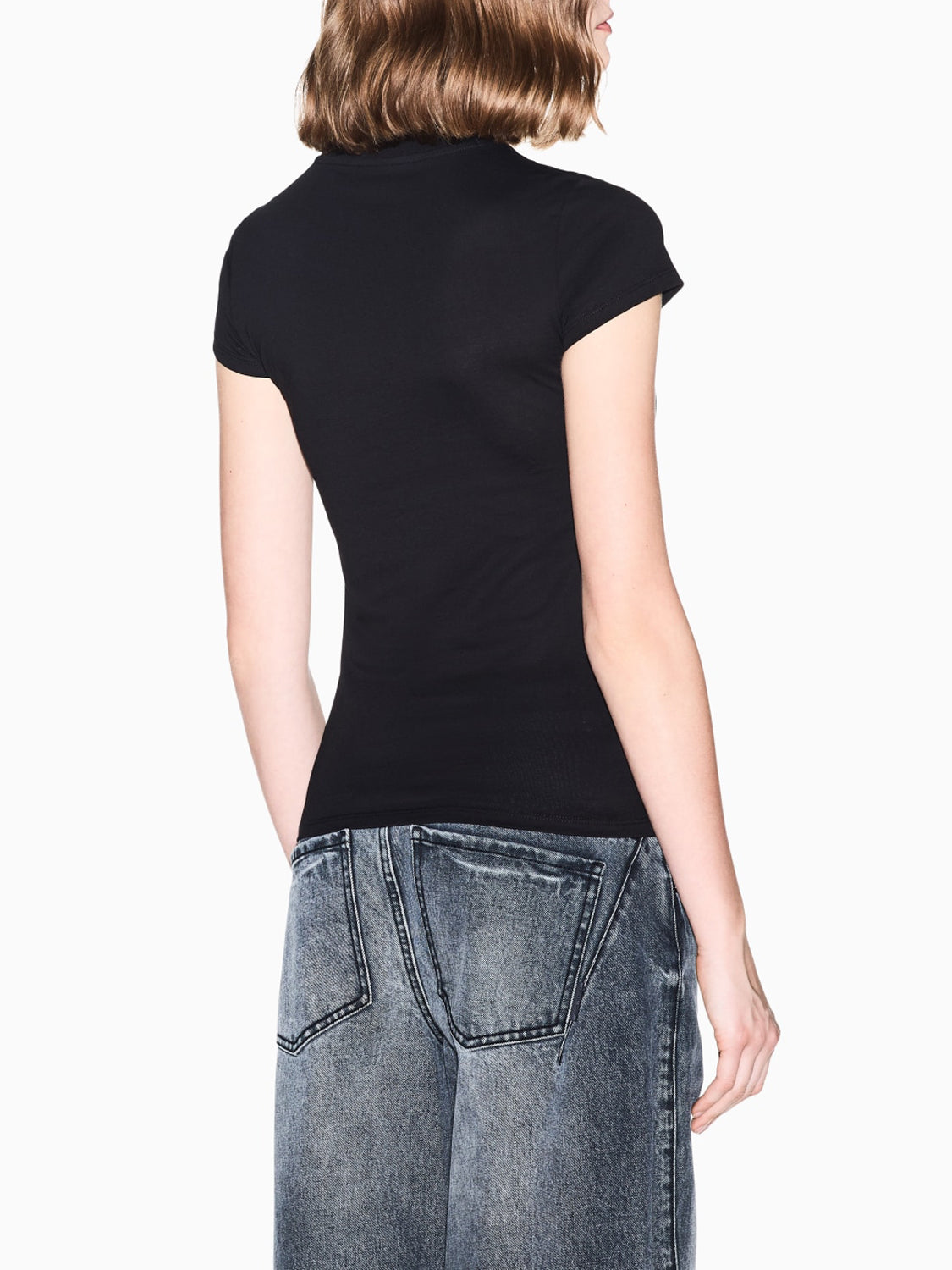 Armani Exchange T-shirt Donna Nero