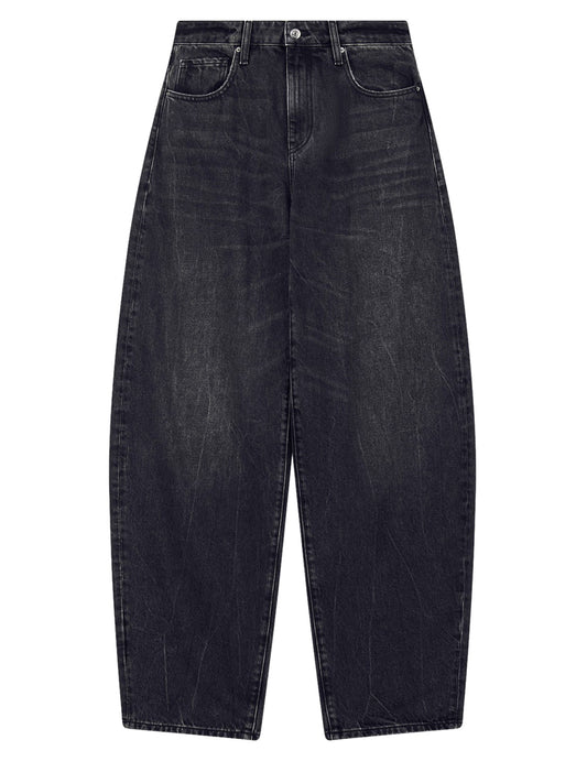 Armani Exchange Jeans Largo Donna Nero