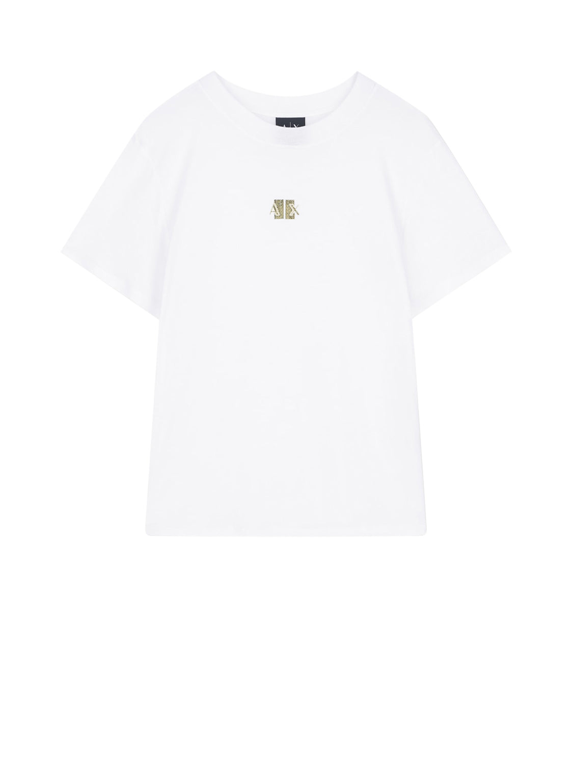 Armani Exchange T-shirt Donna Bianco ottico