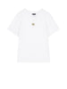 armani exchange t shirt donna bianco ottico 7975875