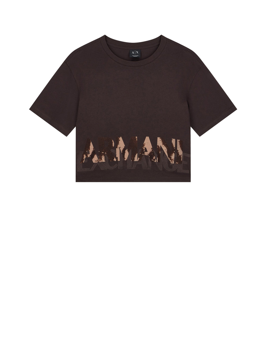 Armani Exchange T-shirt Donna Marrone