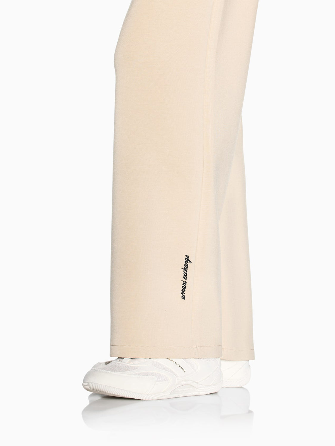 Armani Exchange Pantalone Tuta Donna Beige