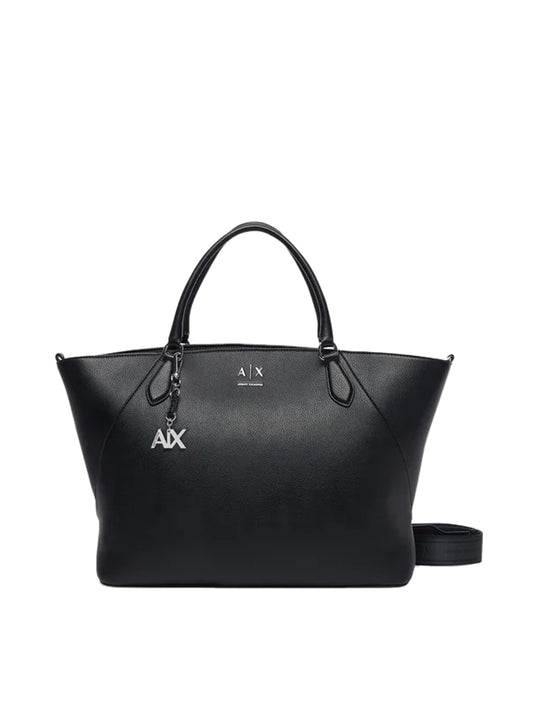 Armani Exchange Borsa a Mano Donna Nero
