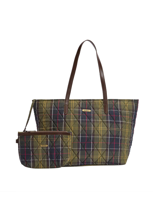 Barbour Borsa a Mano Donna Wetherham Classic Tartan