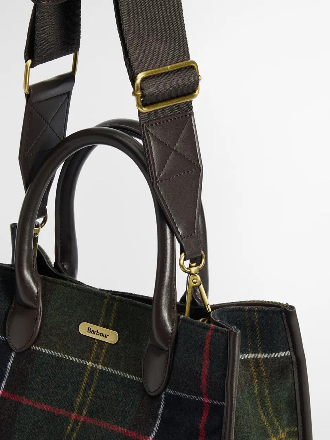 Barbour Borsa a Mano Donna Barrhill Olive
