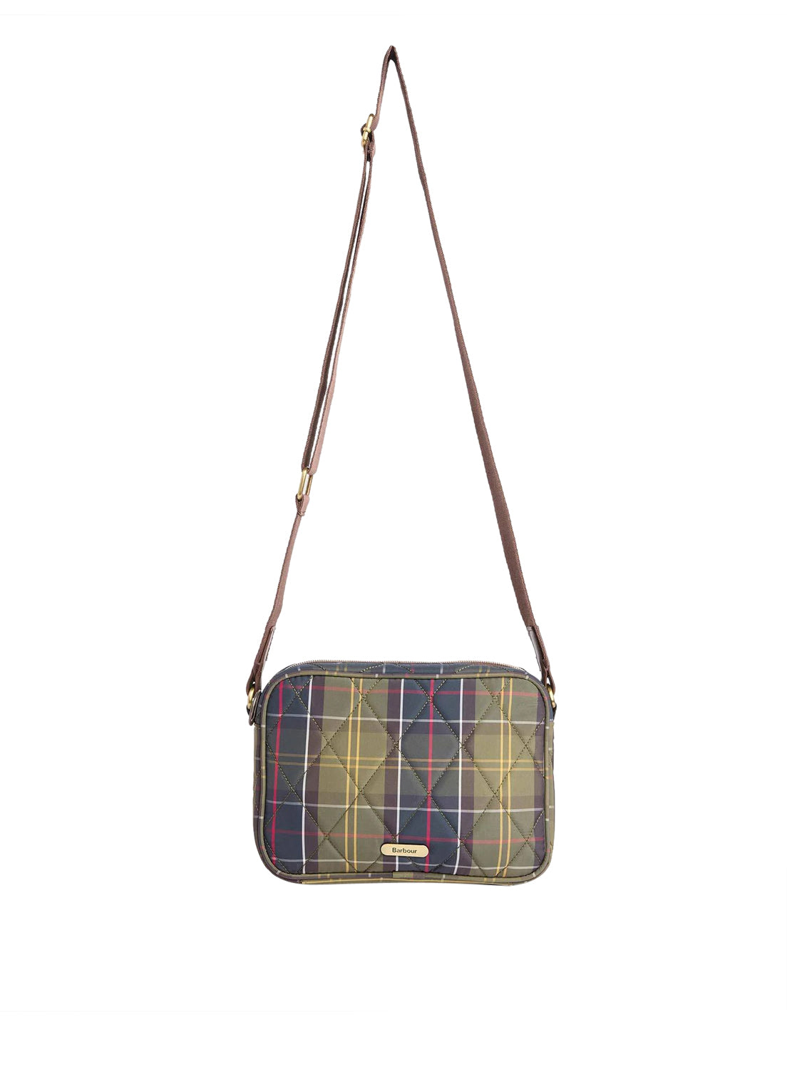 Barbour Borsa a Tracolla Donna Quilted Classic Tartan