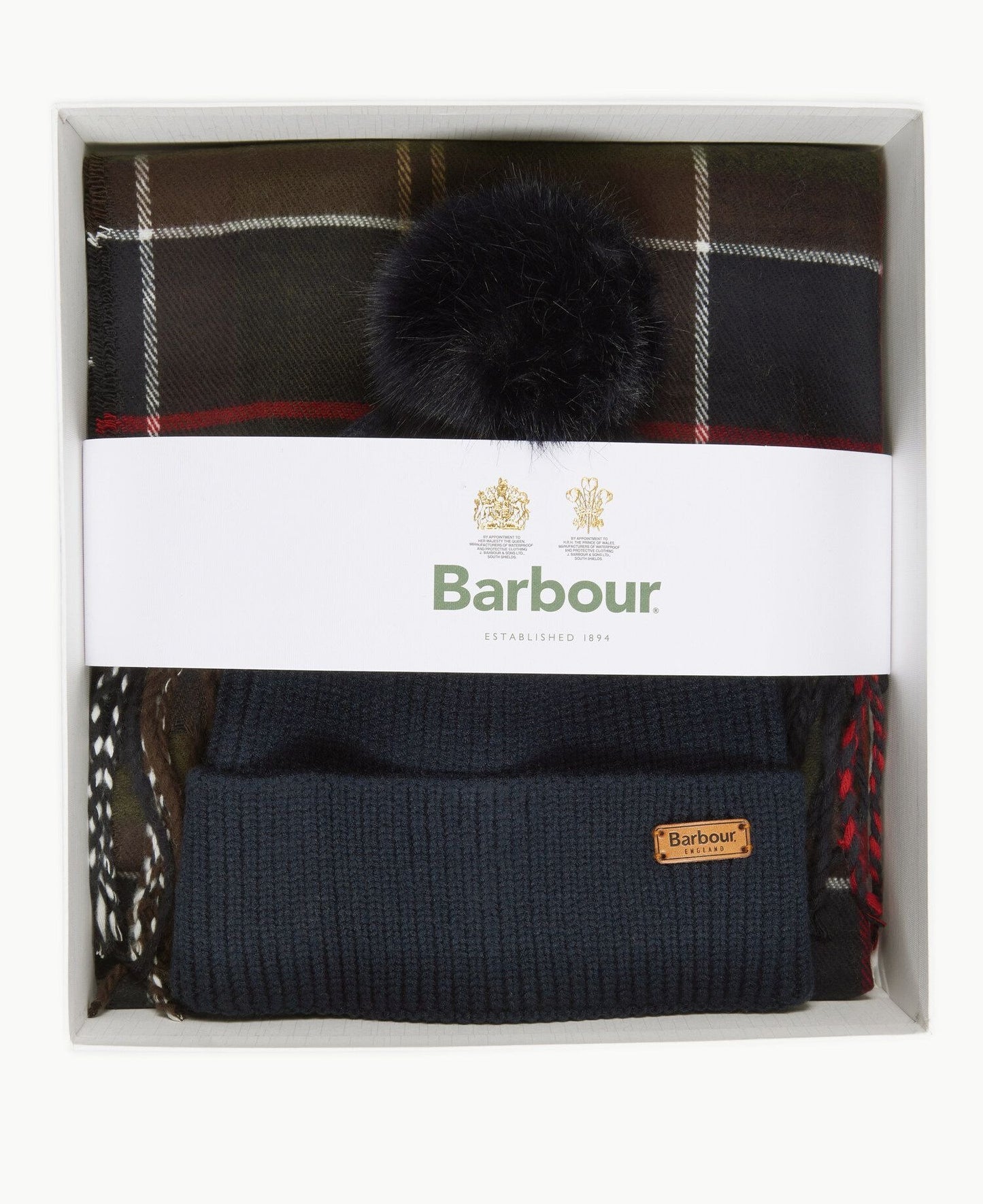 Barbour Sciarpa Donna Dover Capp + Sciarpa Classic Tartan
