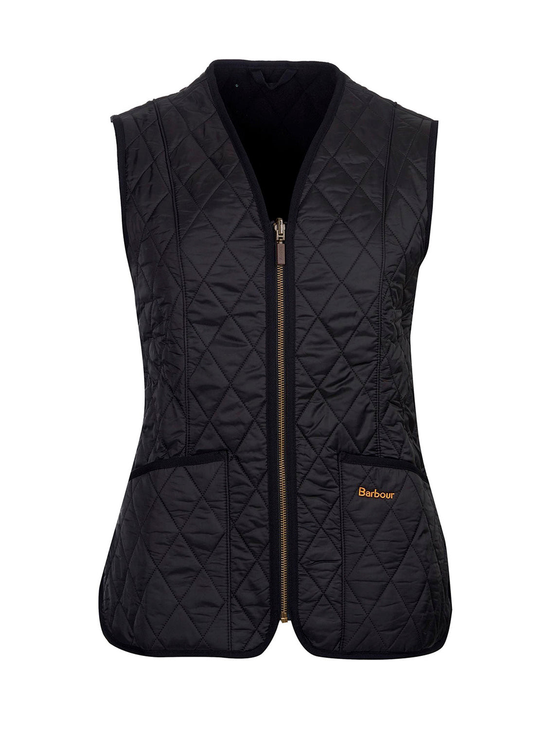 Barbour Gilet Imbottito Donna Fleece Betty Nero