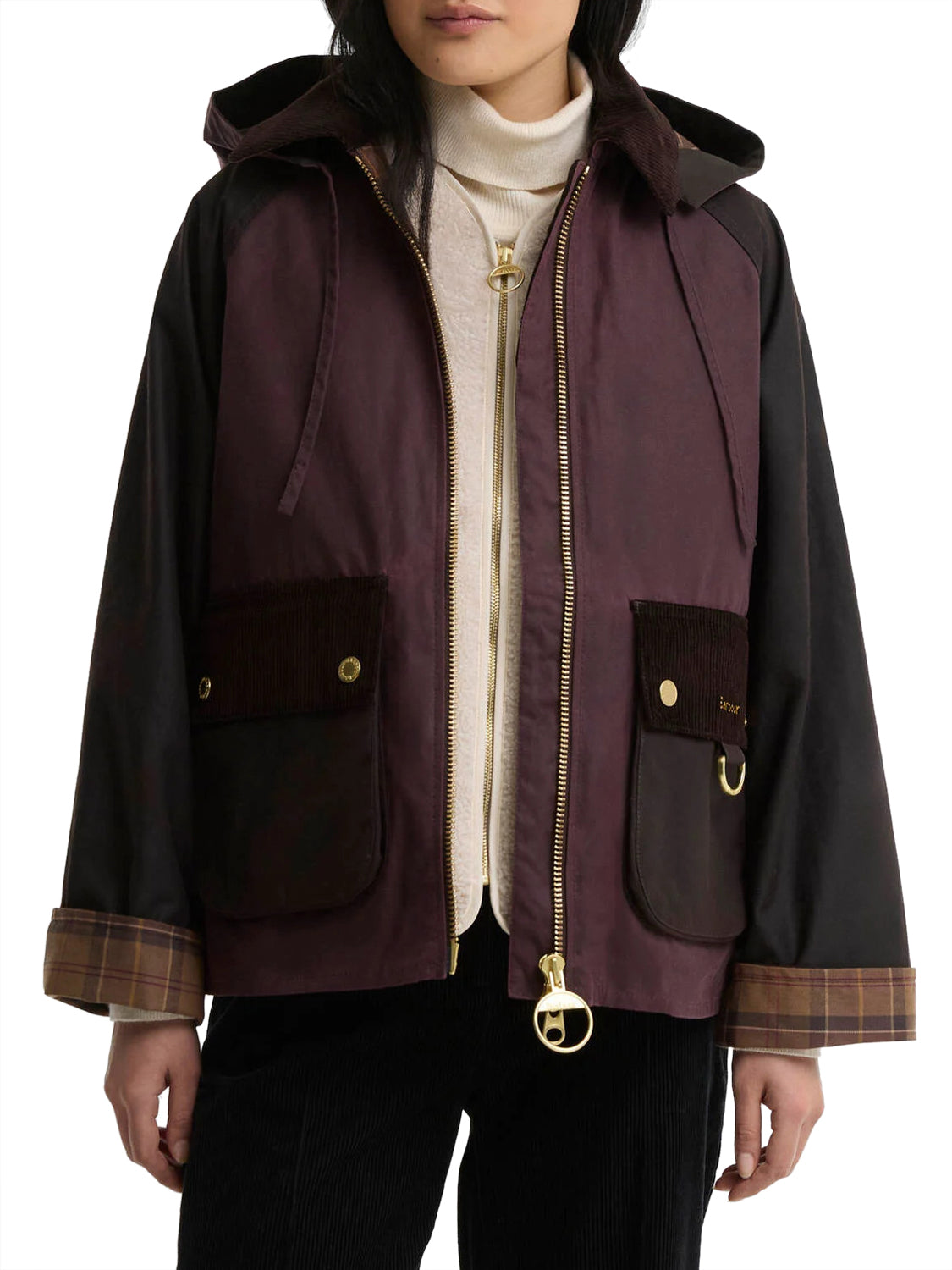 Barbour Giacca Leggera Donna Carville Jacket Tartan