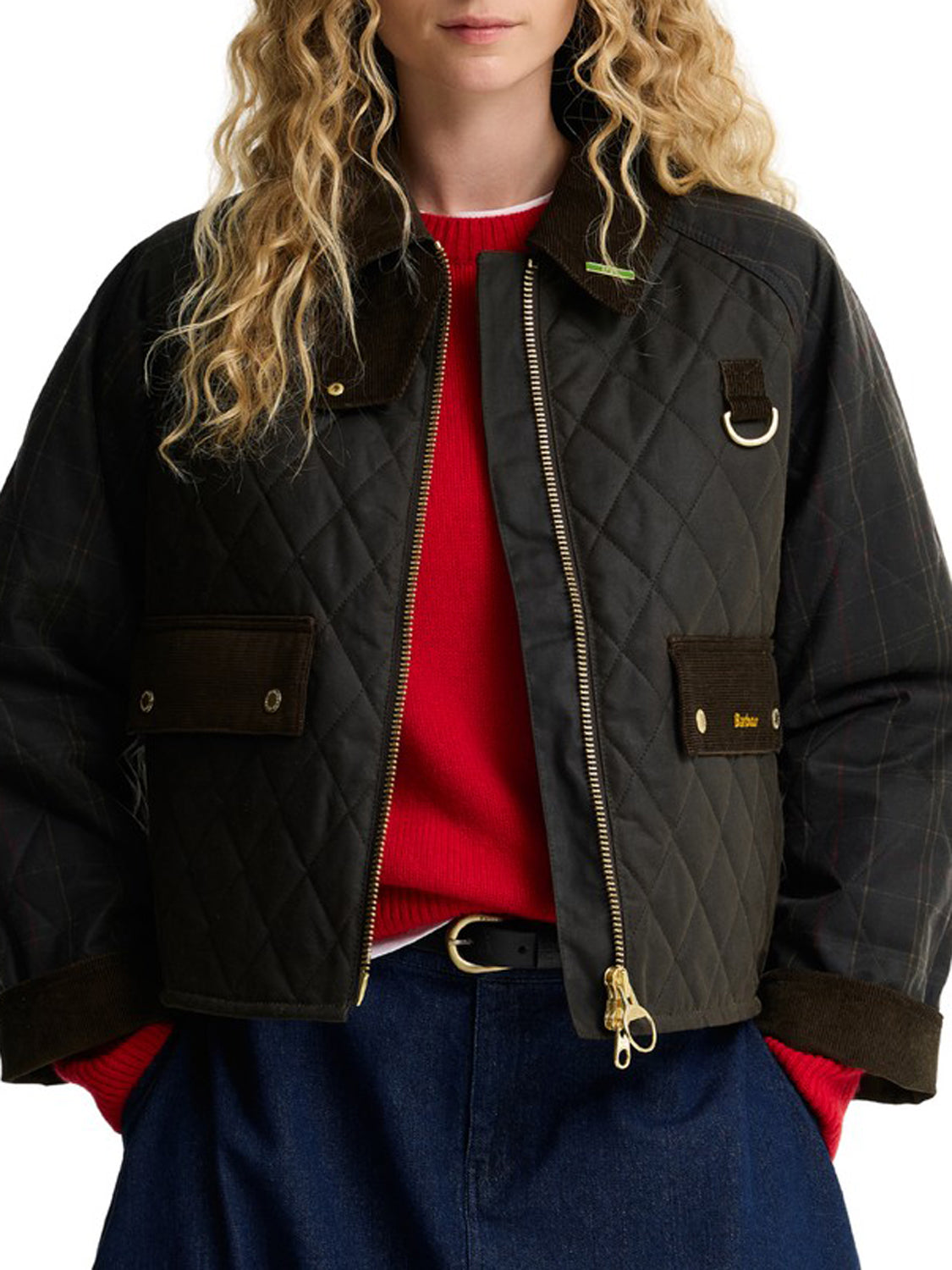 Barbour Giacca Leggera Donna Icons Spey Olive