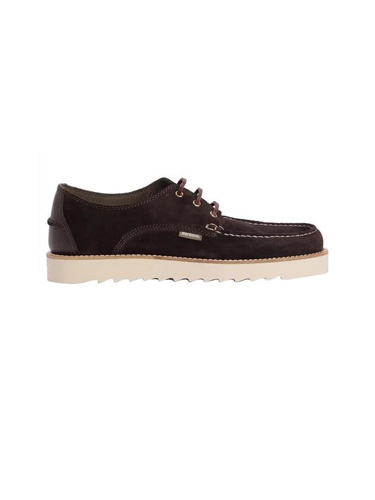 Barbour Scarpa Stringata Uomo Aydon Marrone scuro