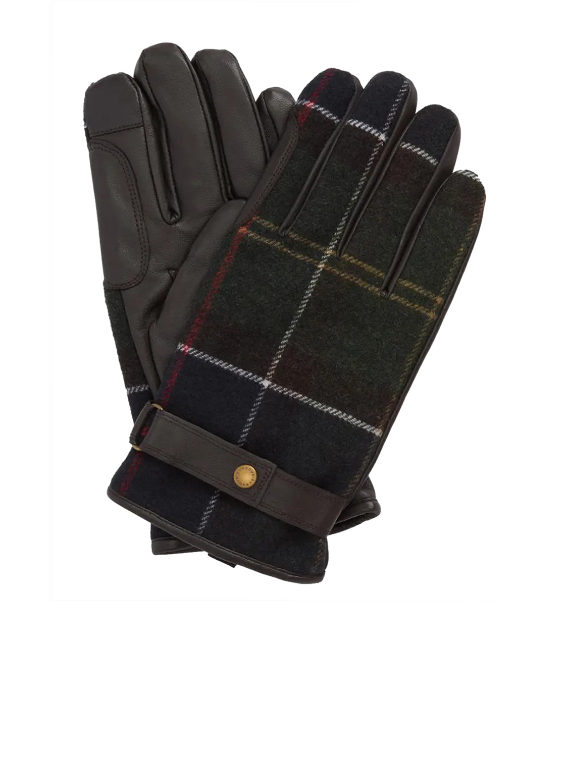 Barbour Guanti Uomo Newbrough Classic Tartan