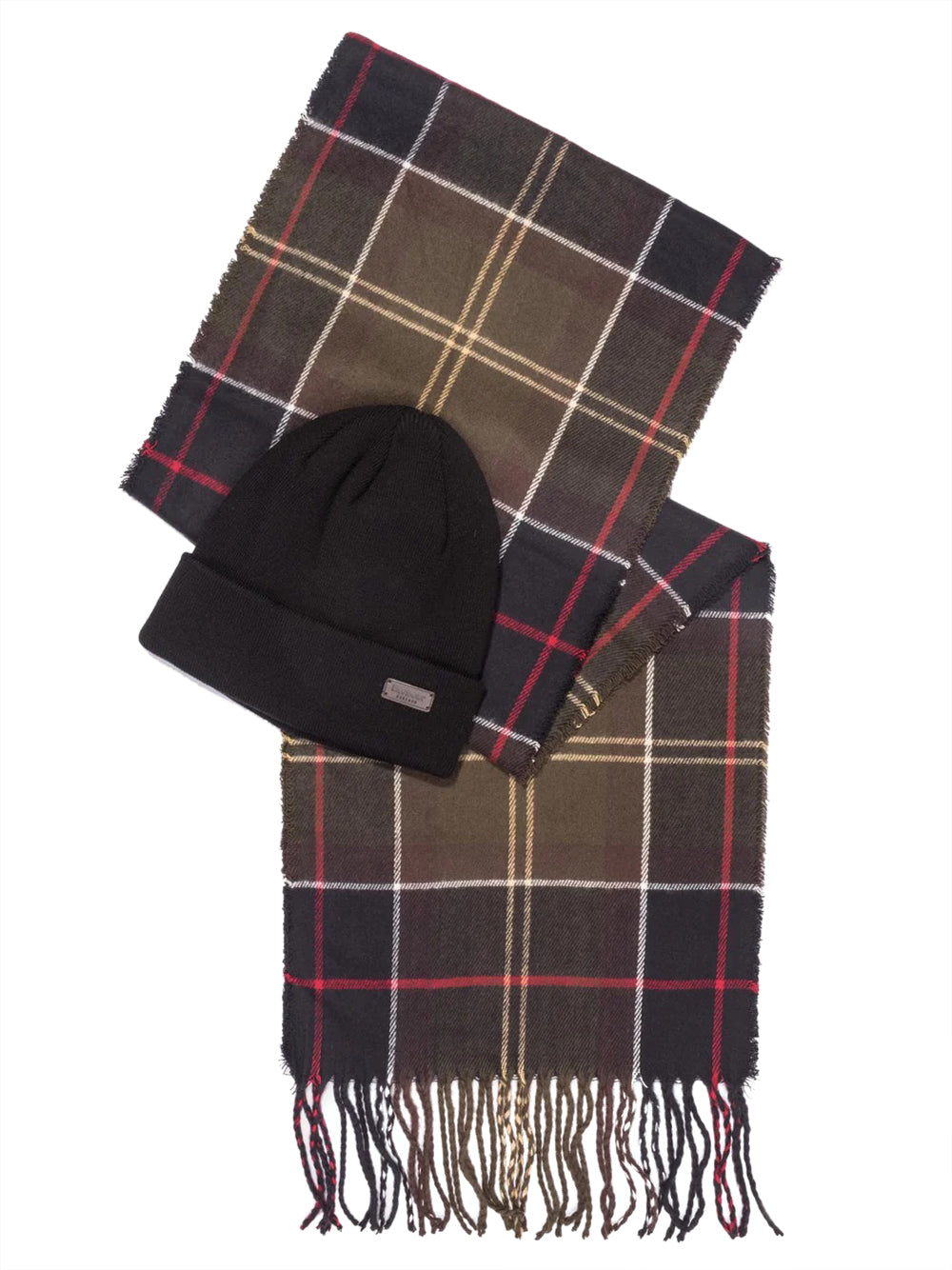 Barbour Sciarpa Uomo Swinton & Galingale Gift Set Classic Tartan