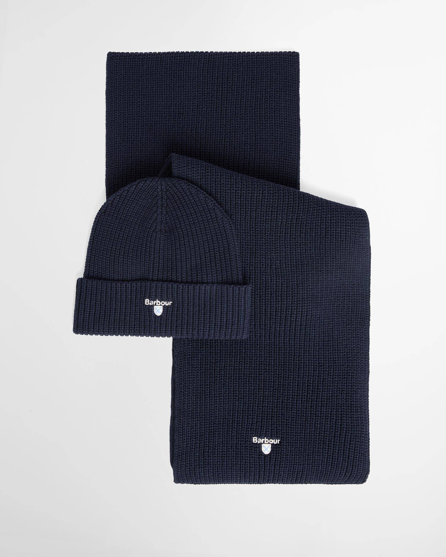 Barbour Sciarpa Uomo Cascade Capp + Sciarpa Navy