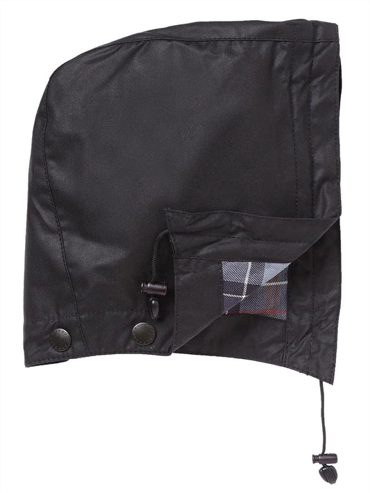 Barbour Cappuccio Uomo Waxed Nero