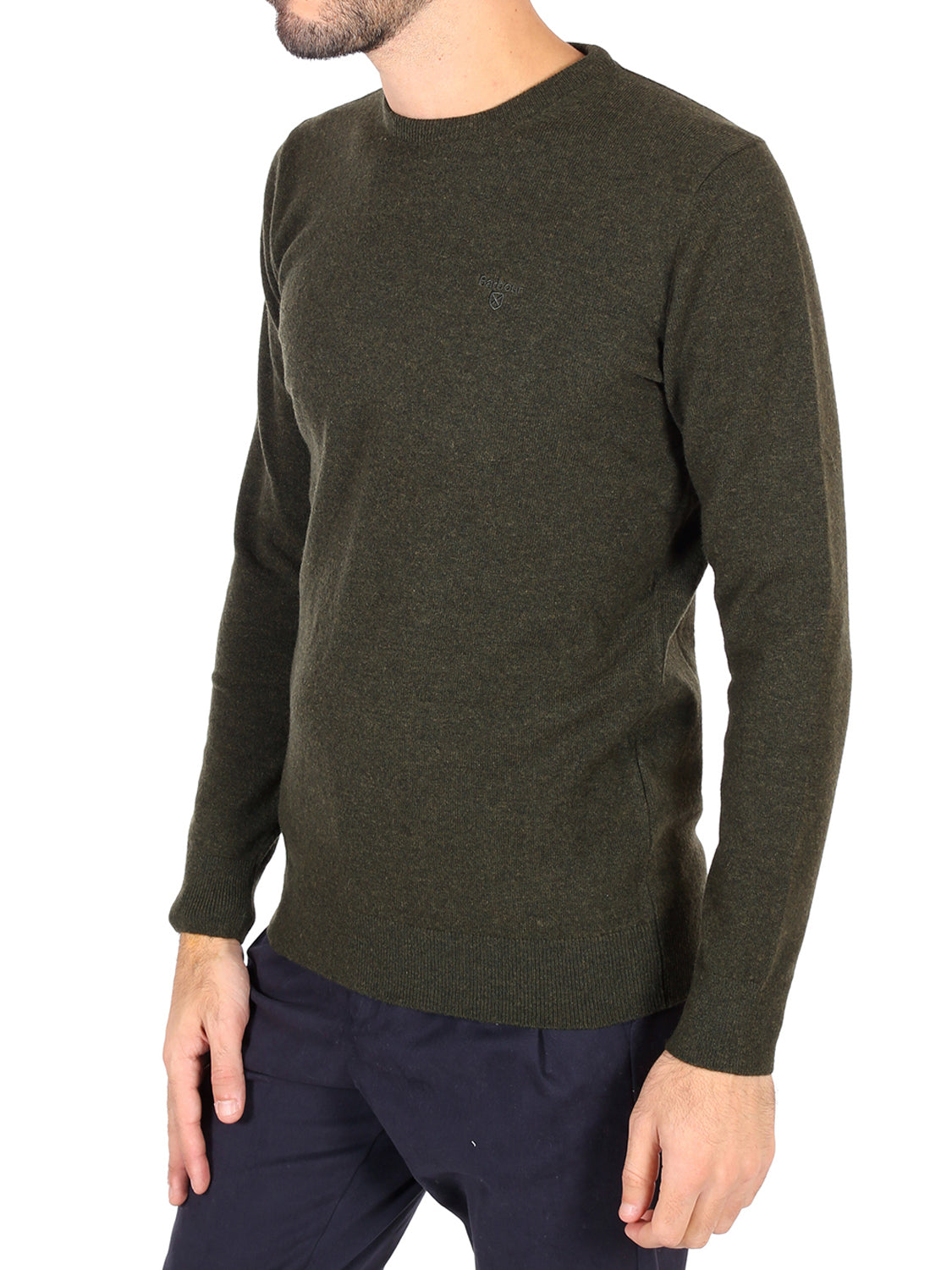 Barbour Maglione Uomo Essential Verde