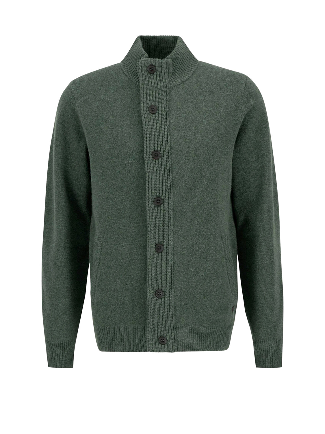 Barbour Cardigan Uomo Essential Olive