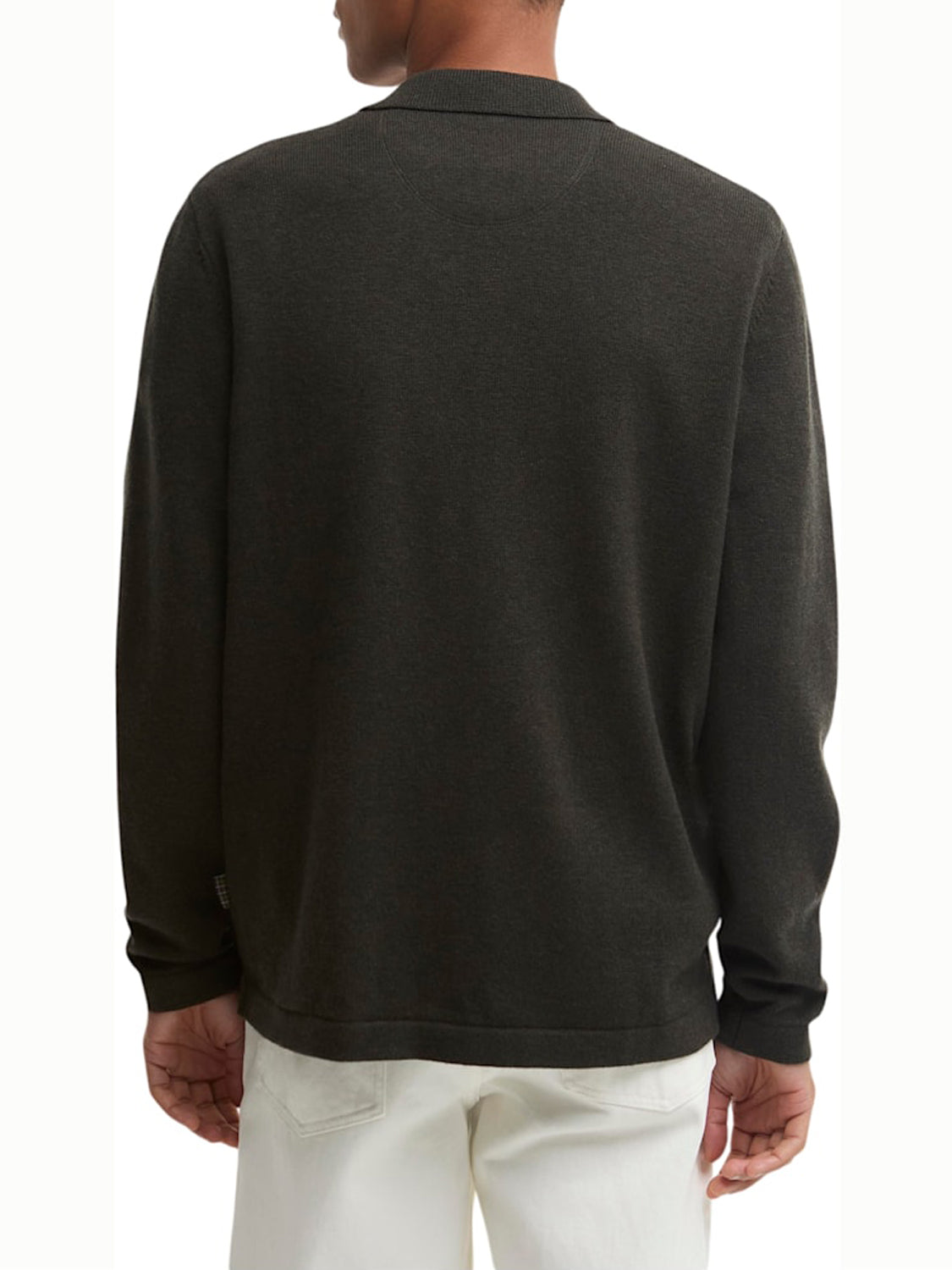 Barbour Cardigan Uomo Bellam Olive