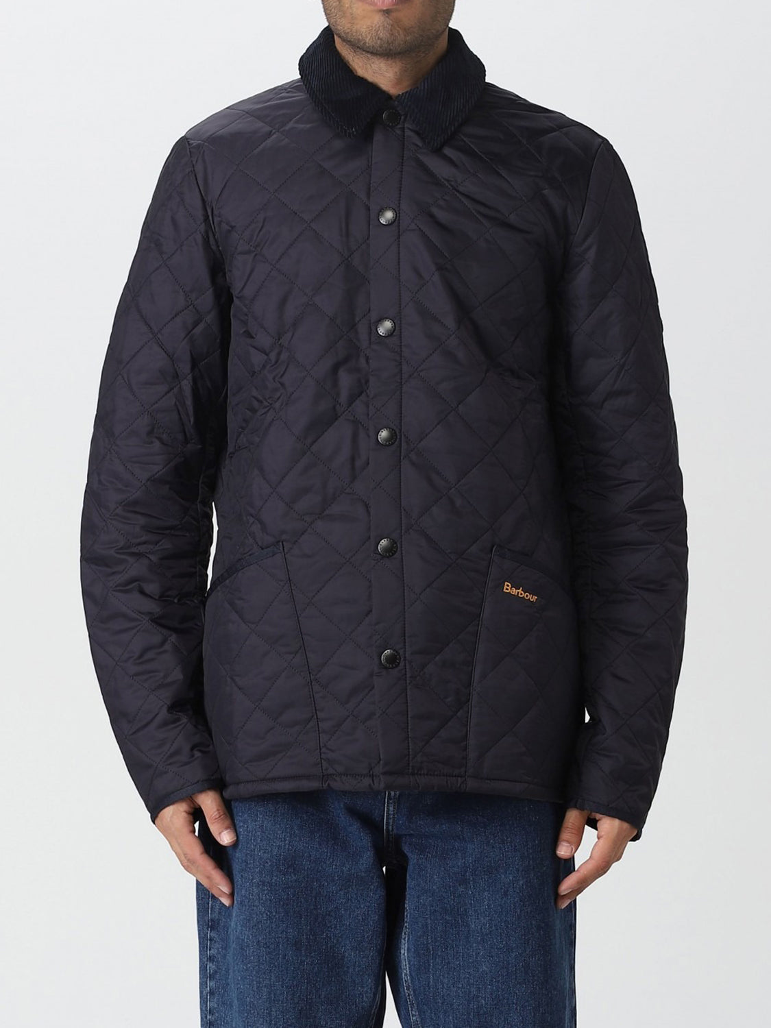 Barbour Giubbotto Leggero Uomo Heritage Navy