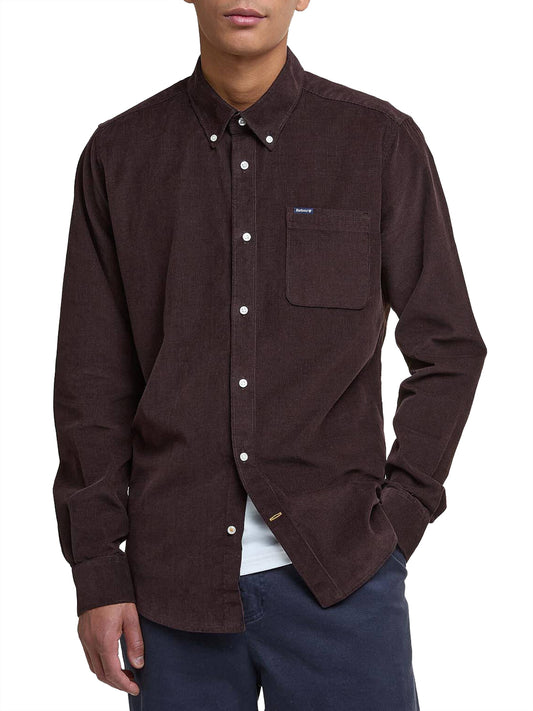 Barbour Camicia Uomo Ramsey Marrone