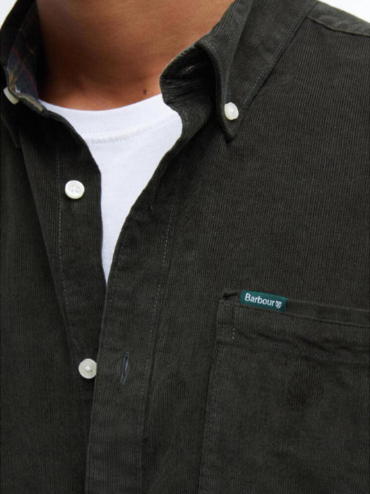 Barbour Camicia Uomo Ramsey Verde scuro