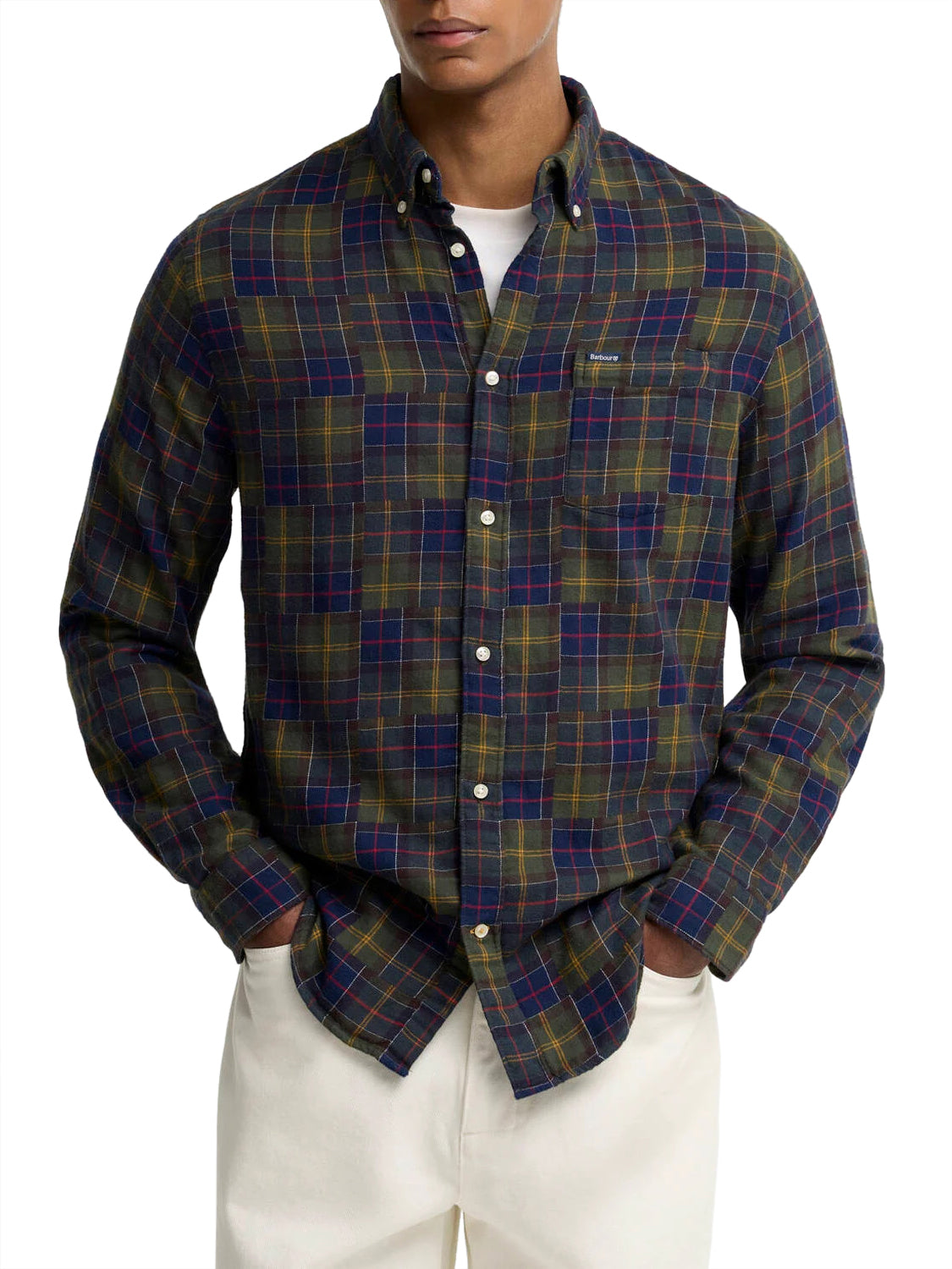 Barbour Camicia Uomo Sault Classic Tartan