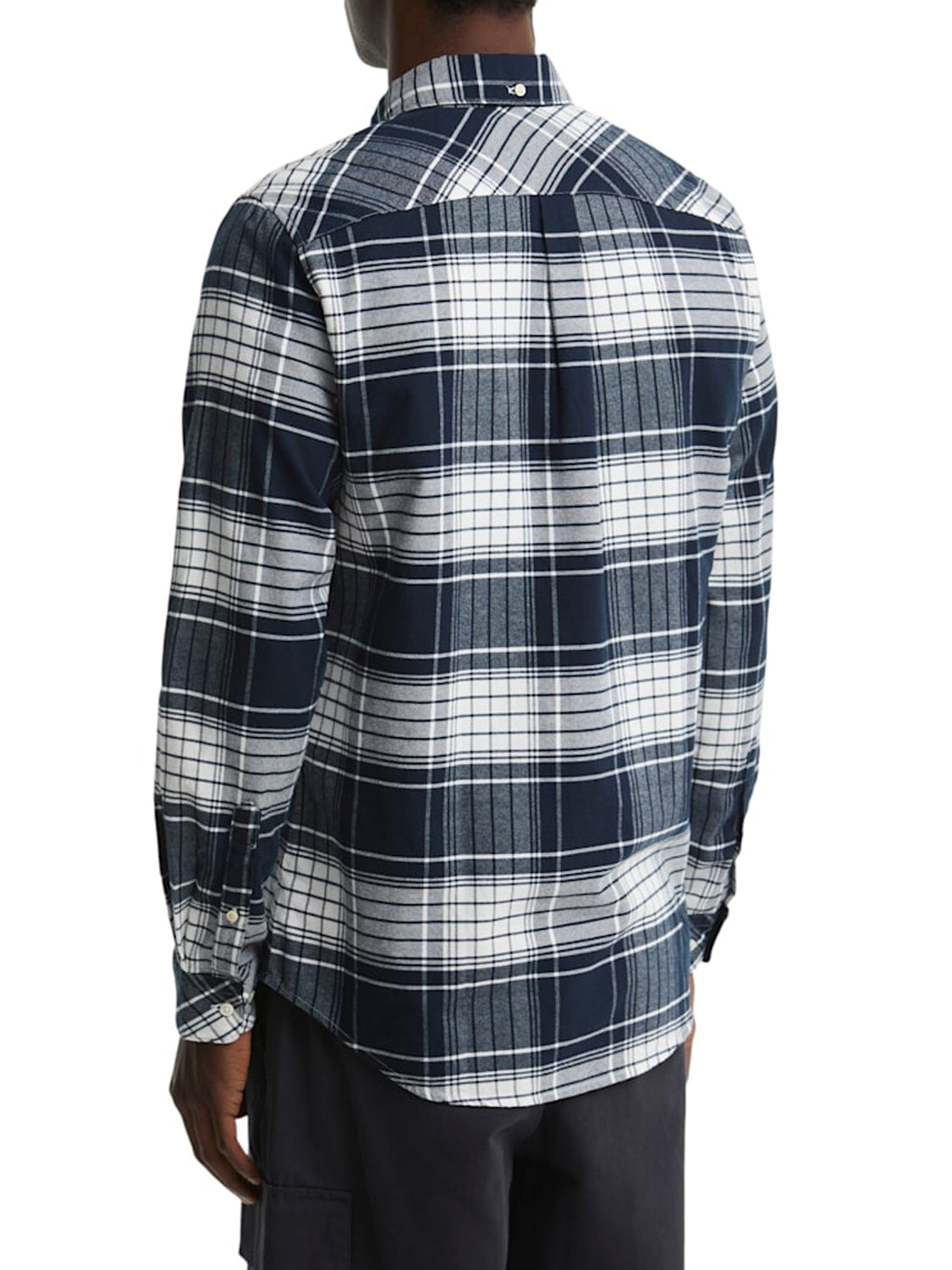 Barbour Camicia Uomo Embergate Navy