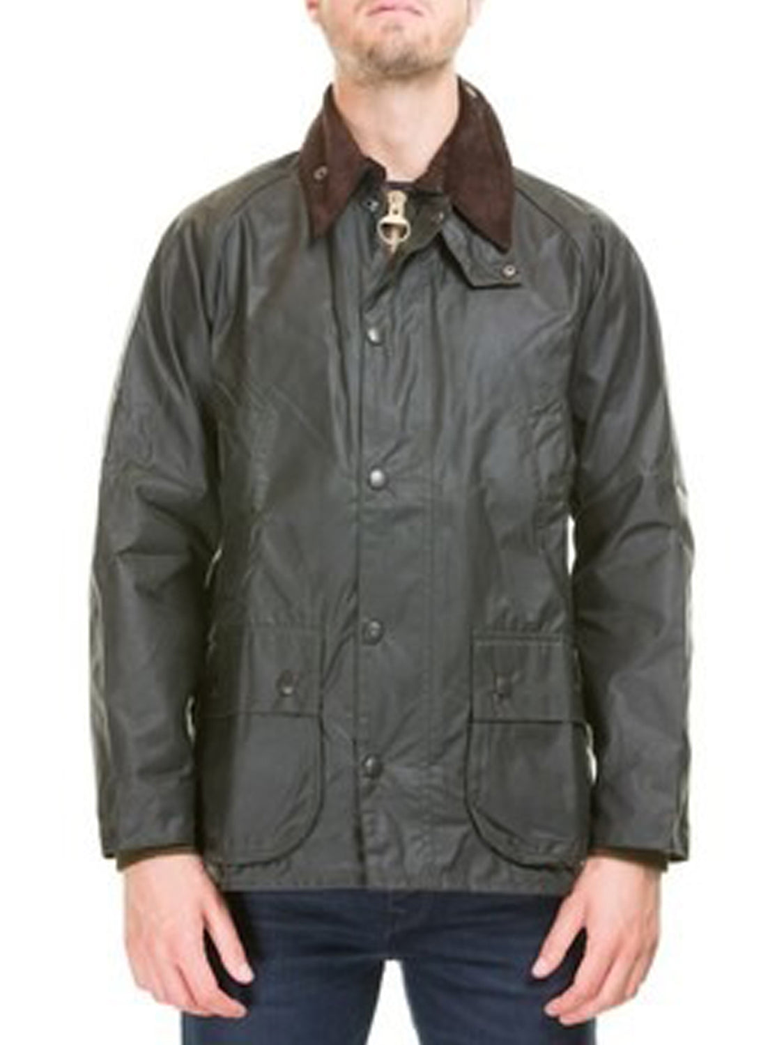 Barbour Giacca Cerata Uomo Bedale Jacket Sage