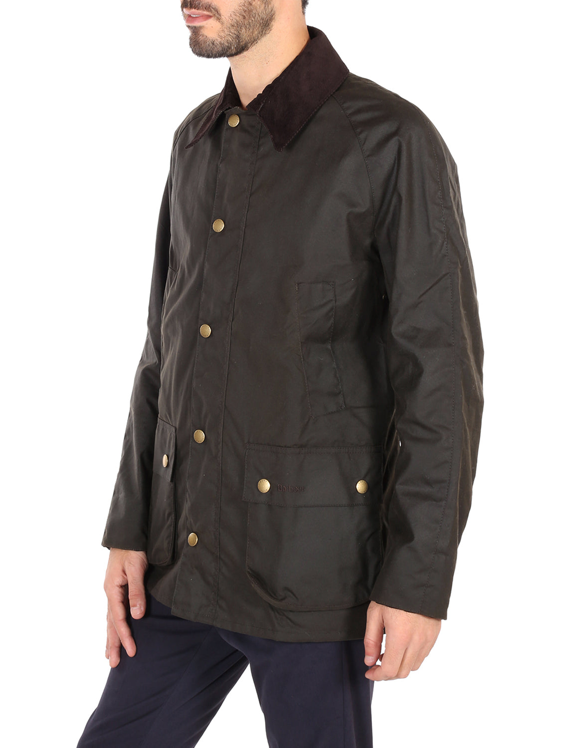 Barbour Giacca Cerata Uomo Ashby Olive