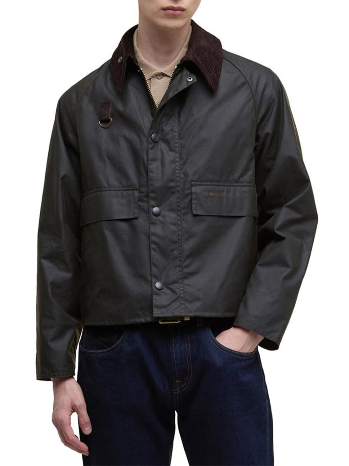 Barbour Giubbotto Leggero Uomo Sl Spey Olive