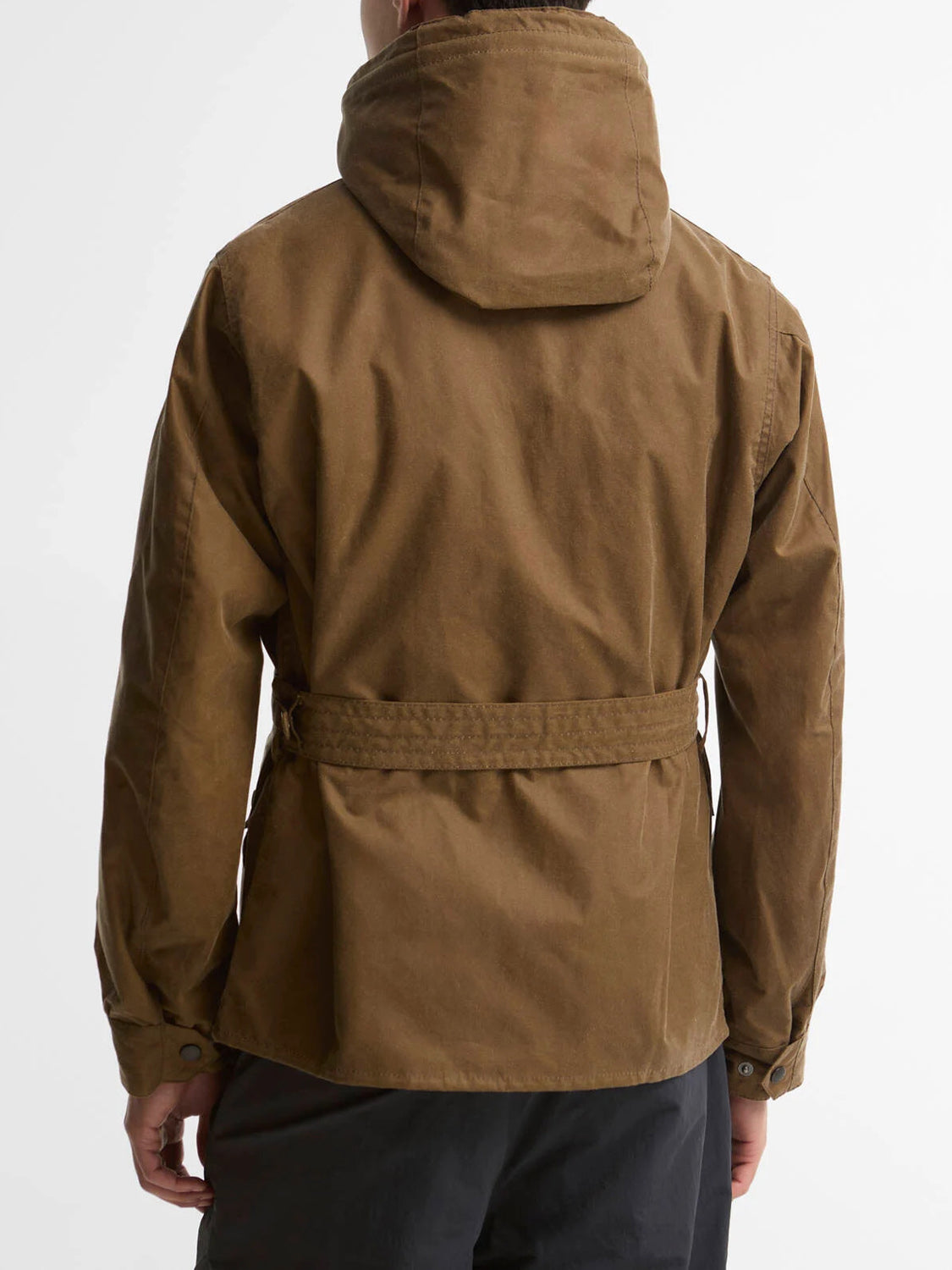 Barbour Giubbotto Leggero Uomo Ursula Wax Jacket Beige