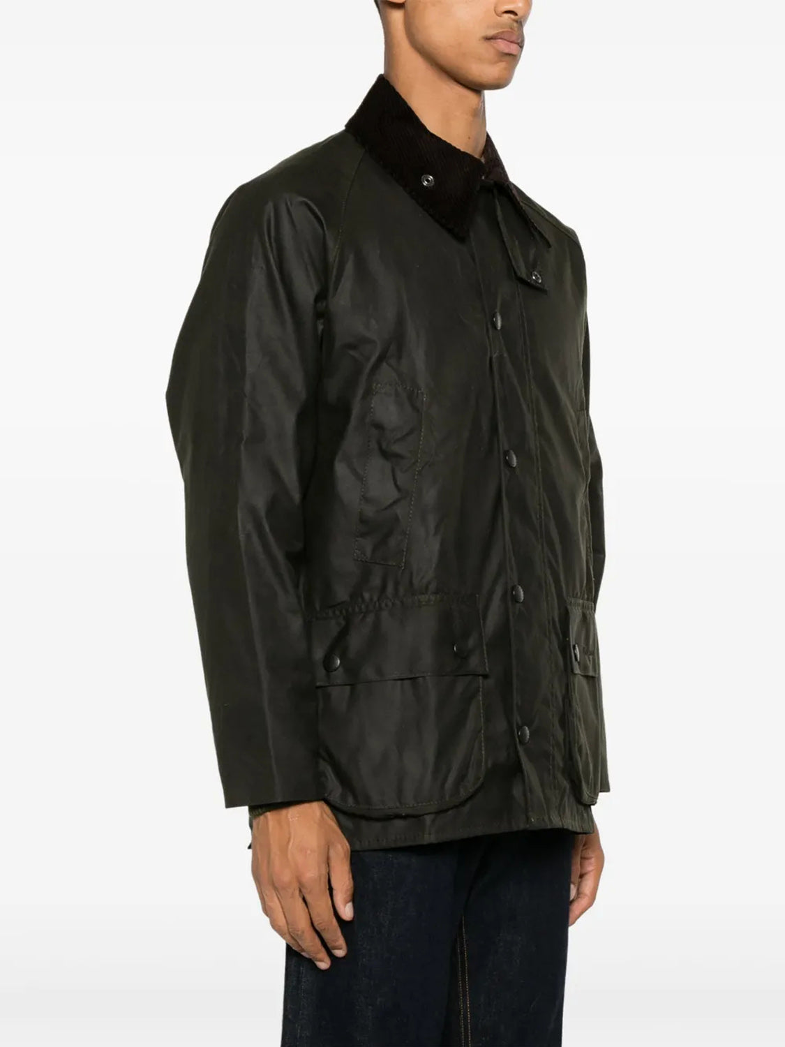 Barbour Giacca Cerata Uomo Icons Bedale Sage