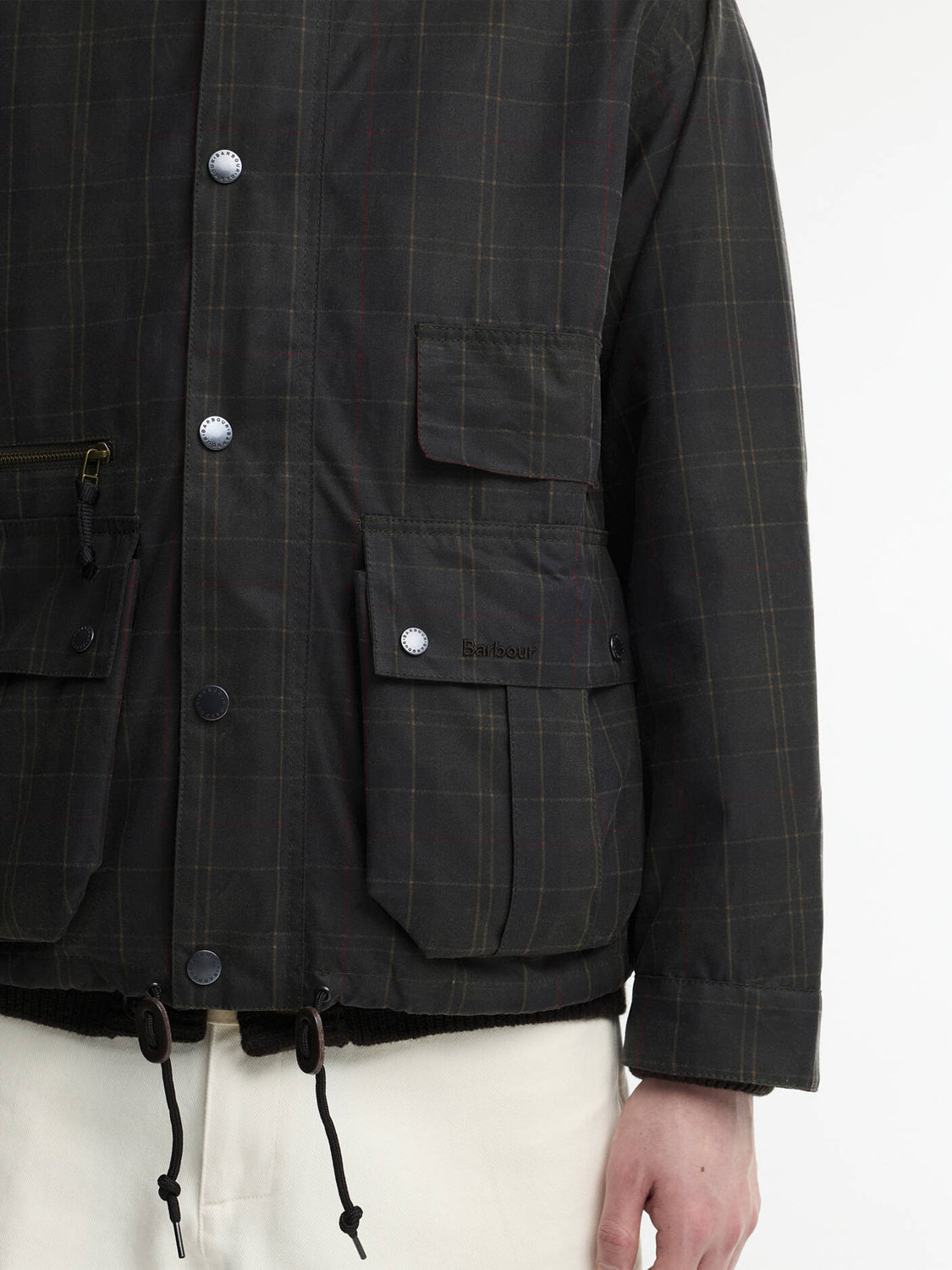 Barbour Giubbotto Leggero Uomo Ursula Classic Tartan