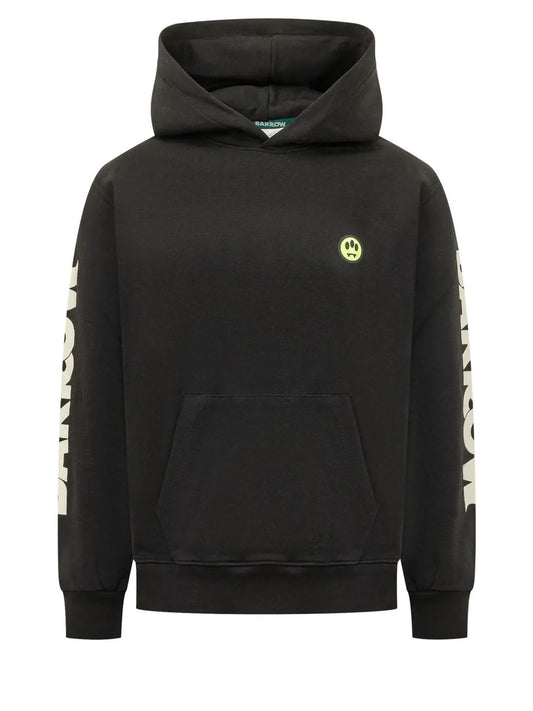 Barrow Felpa Cappuccio Unisex Nero