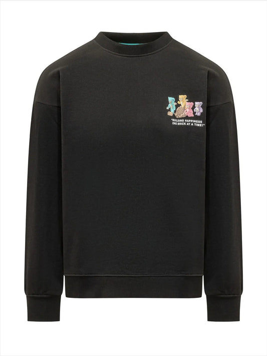 Barrow Felpa Girocollo Unisex Nero
