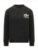 barrow felpa girocollo unisex nero 196090